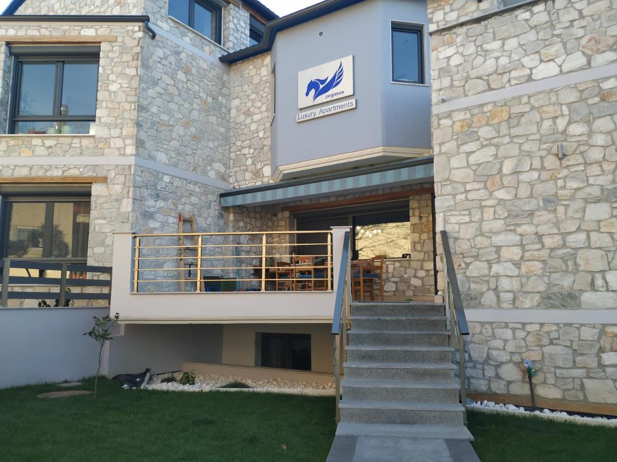 Pegasus Sea View Luxury Apartments Nea Vrasna Exterior photo